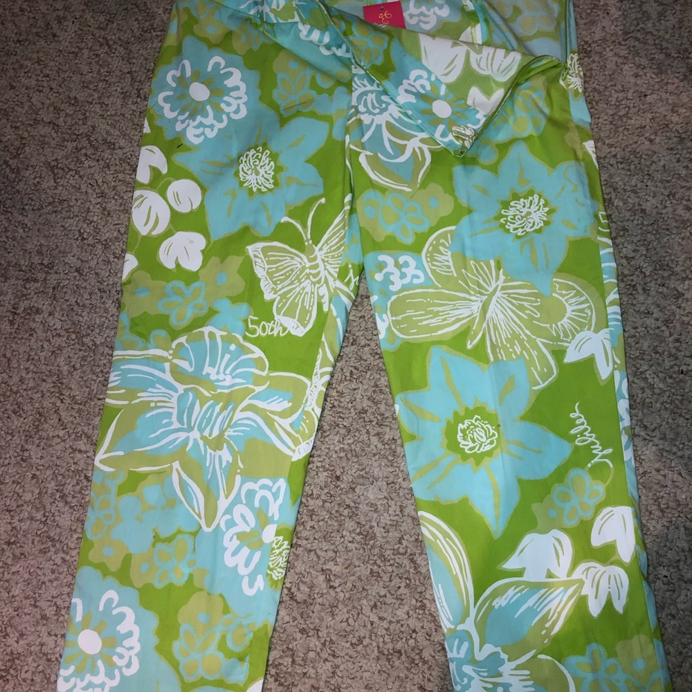 NWT Lilly Pulitzer Grayson Pant Stretch sz 12 wmn